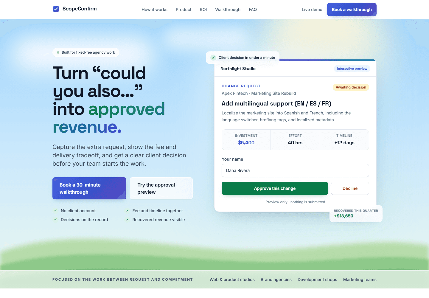ScopeConfirm.com website preview